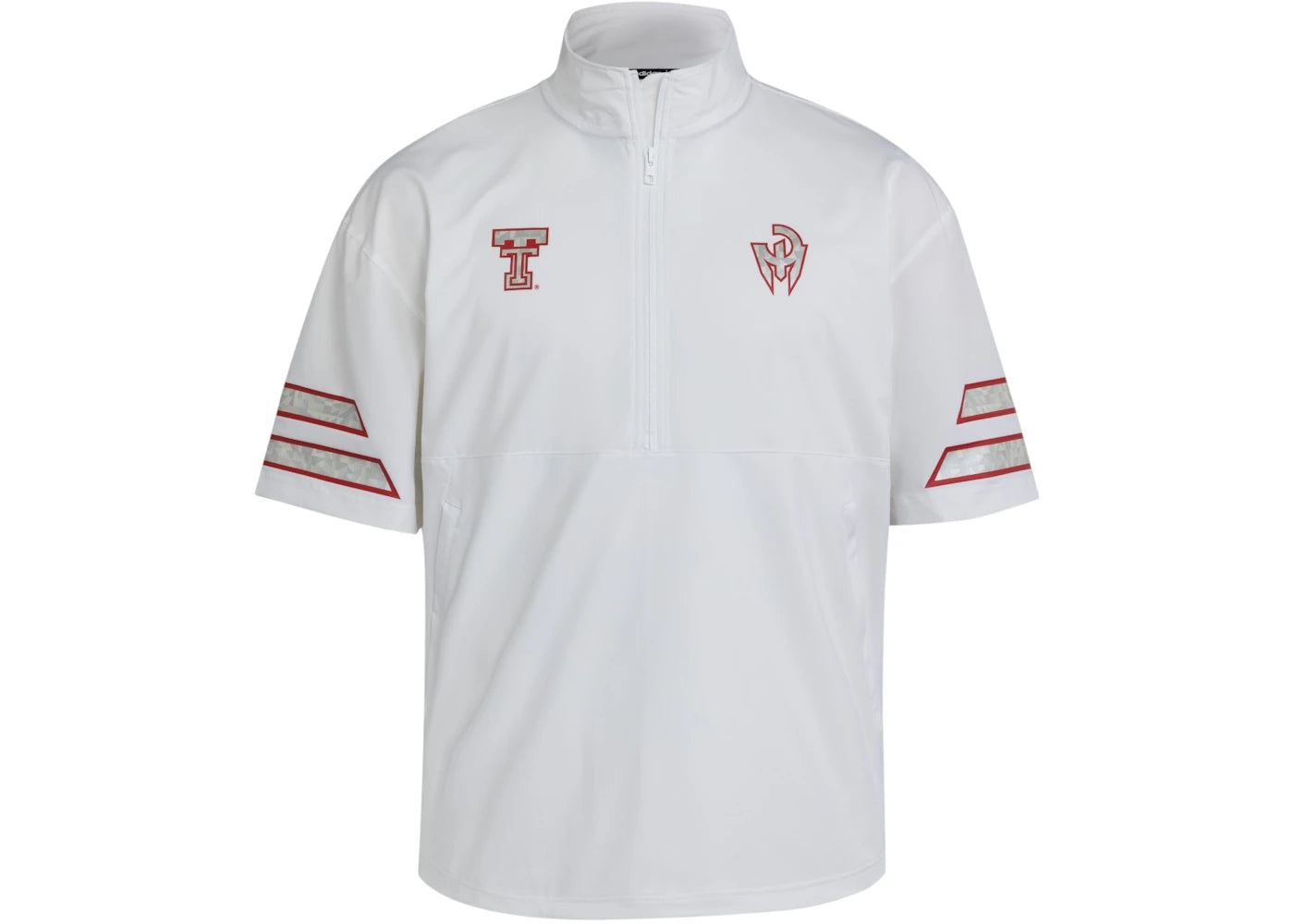 adidas Mens 1/4 Zip Jacket White