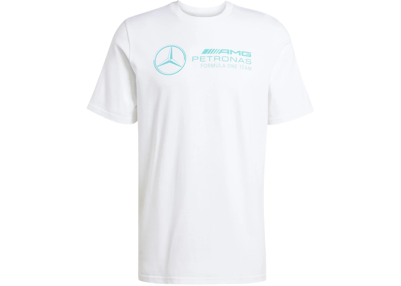 adidas Mercedes AMG Petronas Formula Team Dna Graphic T-Shirt White/Semi Mint Rush