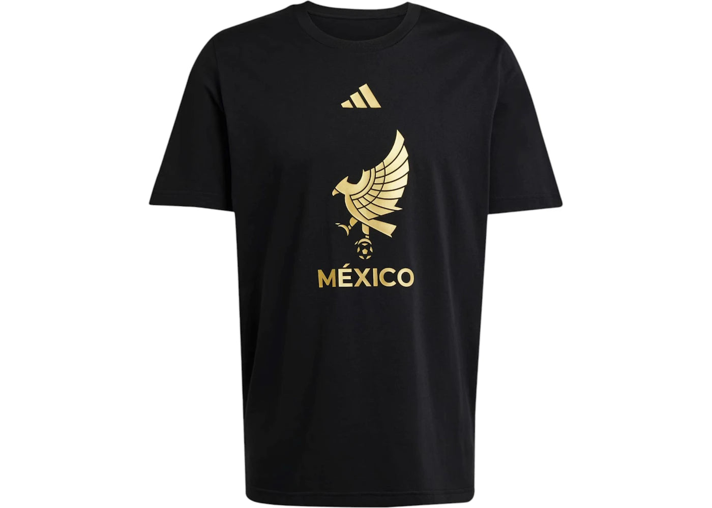 adidas Mexico Gold DNA Tee Black