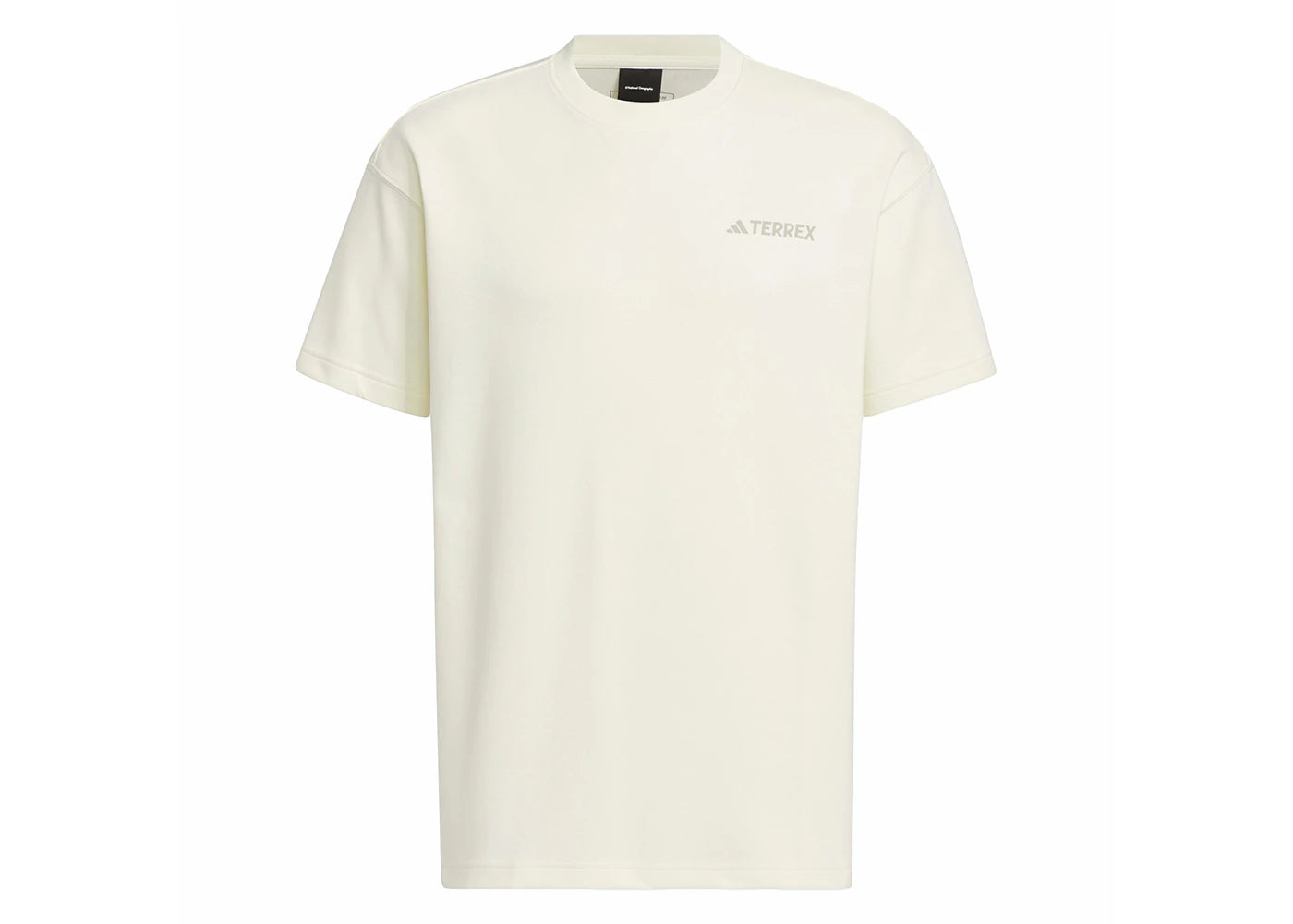 adidas National Geographic AEROREADY Graphic Tee Ivory