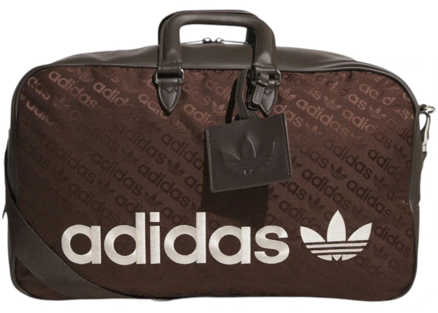 adidas Originals Golf Monogram Boston Bag Dark Brown/Better Scarlet