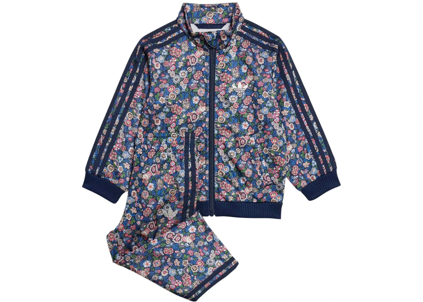 adidas Originals x Liberty London Kids Firebird Tracksuit Night Indigo/Multicolor