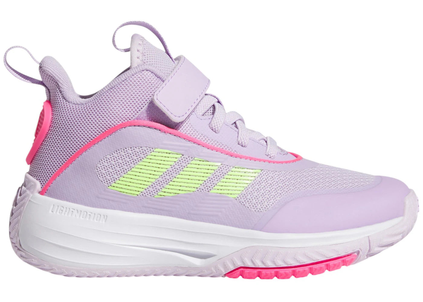 adidas Ownthegame 3.0 Ice Lavender Lucid Lemon Powder Plum (GS)