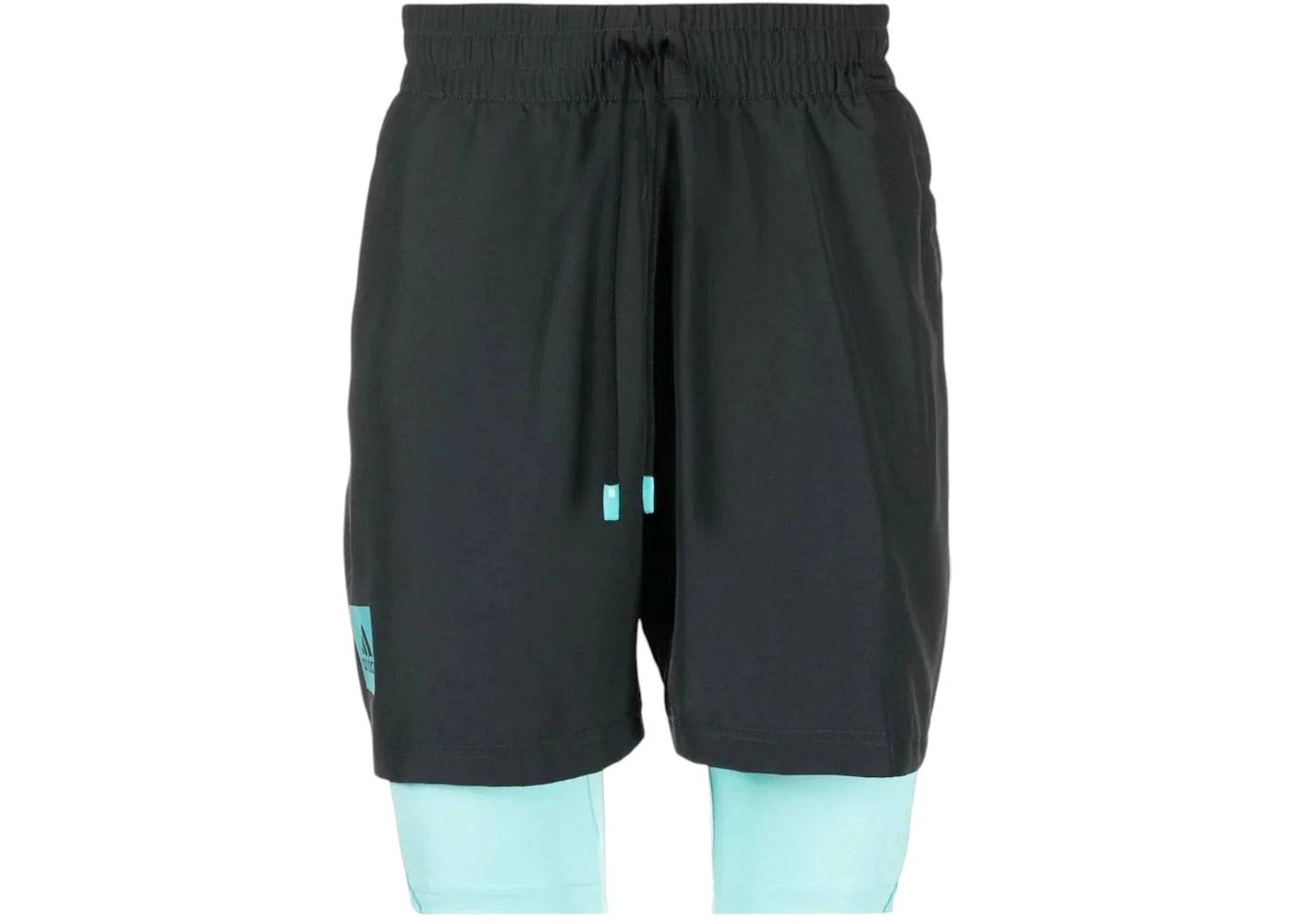 adidas Paris 2N1 7 Inch Shorts Black