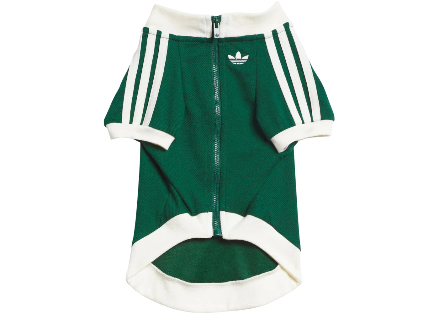 adidas Pet Classic Knit Zipper Jacket Forest Green/Cream