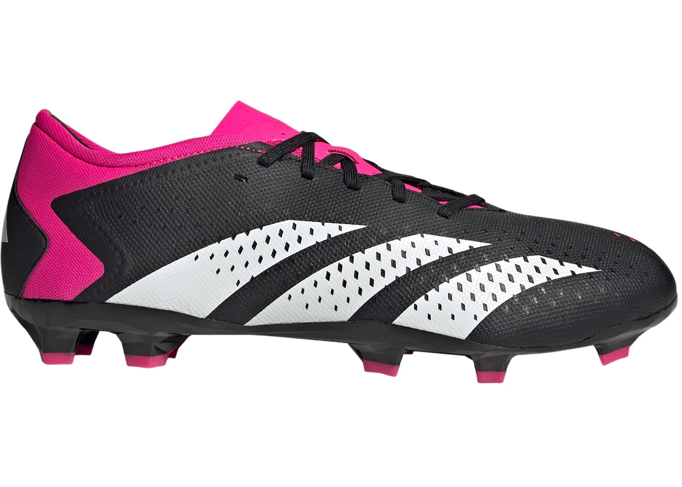 adidas Predator Accuracy.3 Low FG Core Black Cloud White Team Shock Pink
