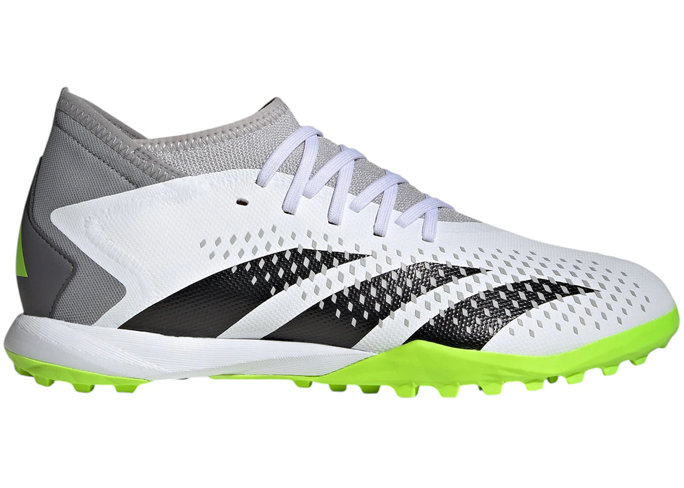 adidas Predator Accuracy.3 Turf Cloud White Core Black Lucid Lemon