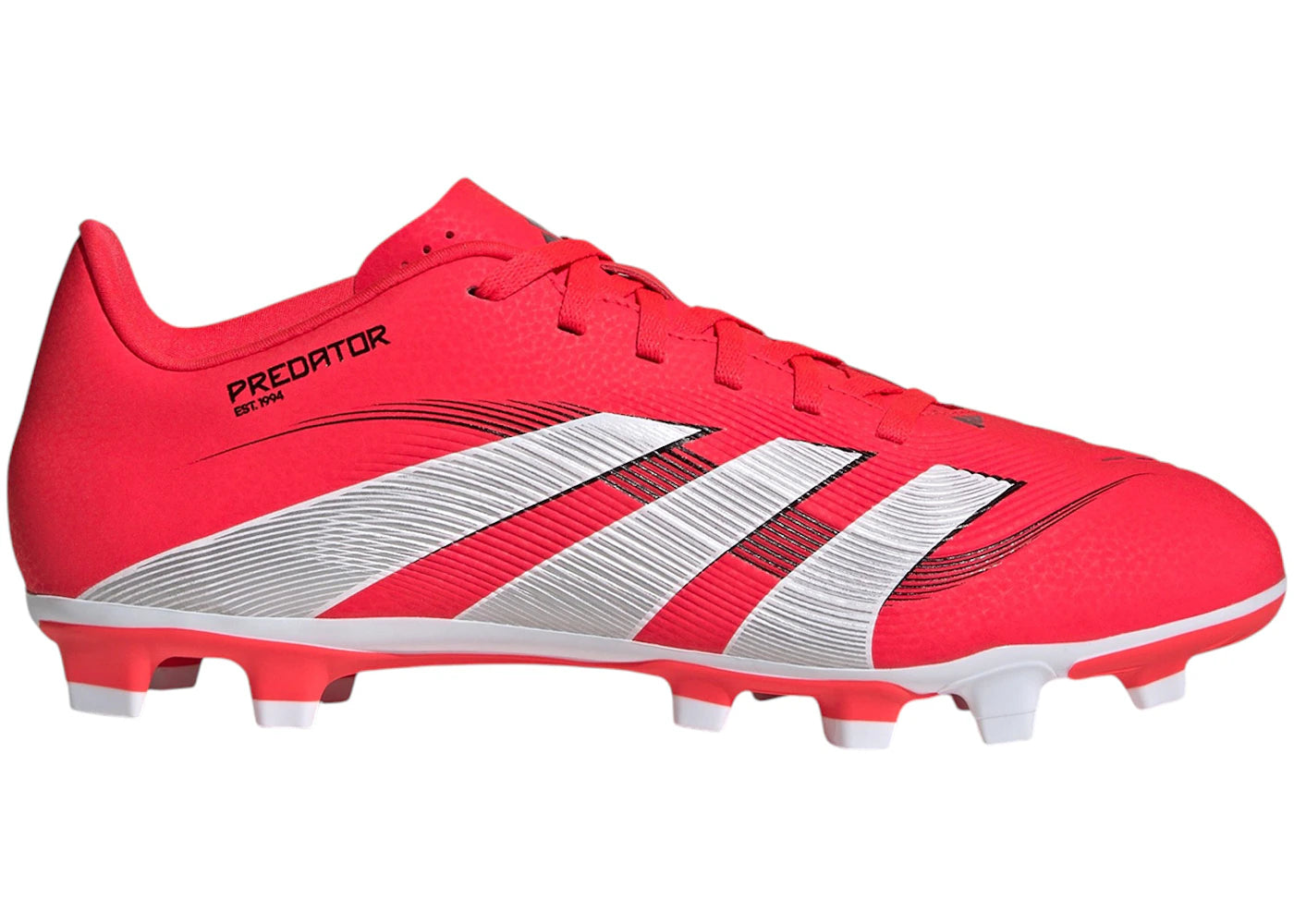 adidas Predator Club FG/MG Lucid Red Cloud White Core Black