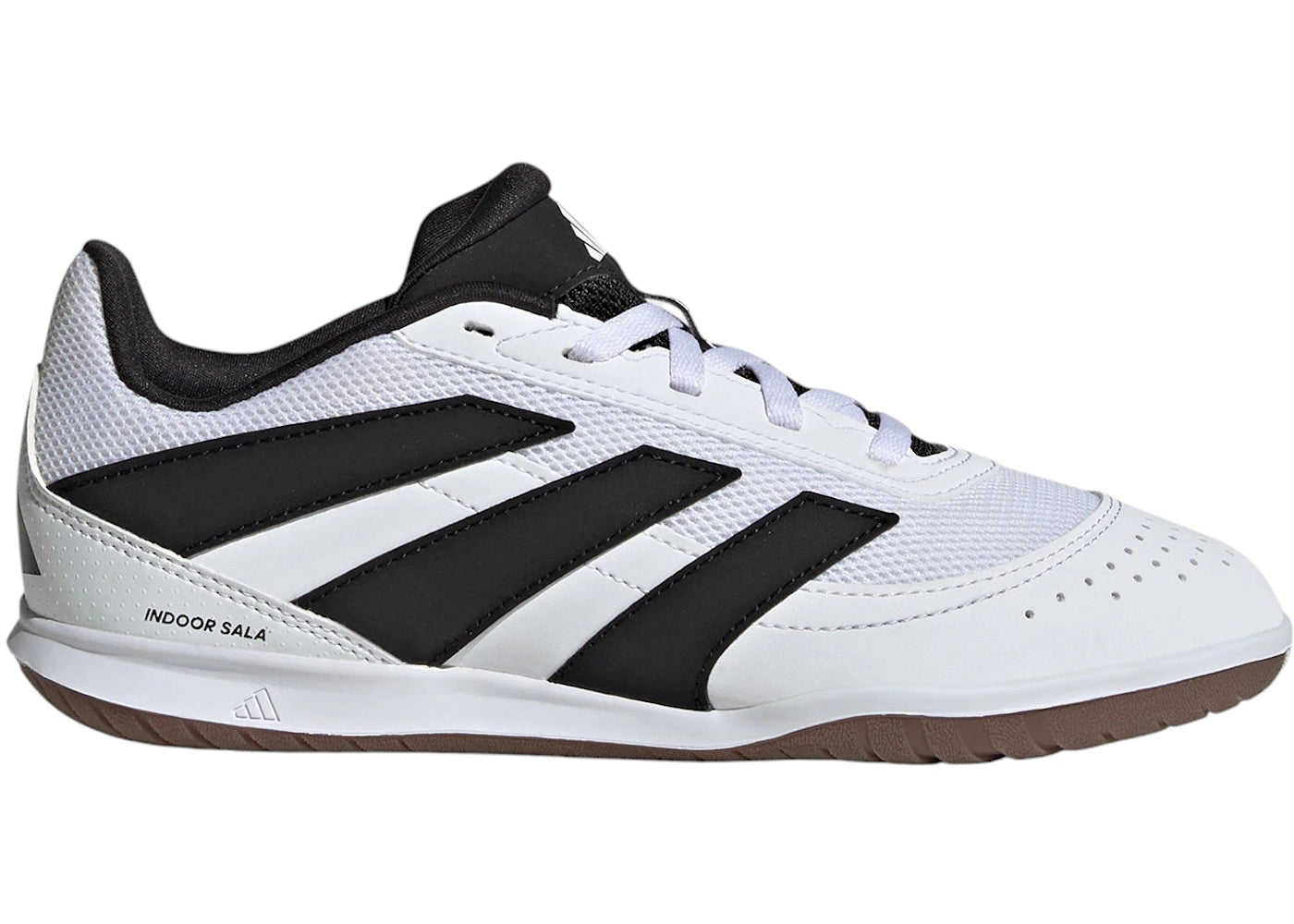adidas Predator Club Indoor Sala Cloud White Core Black Lucid Lemon (GS)