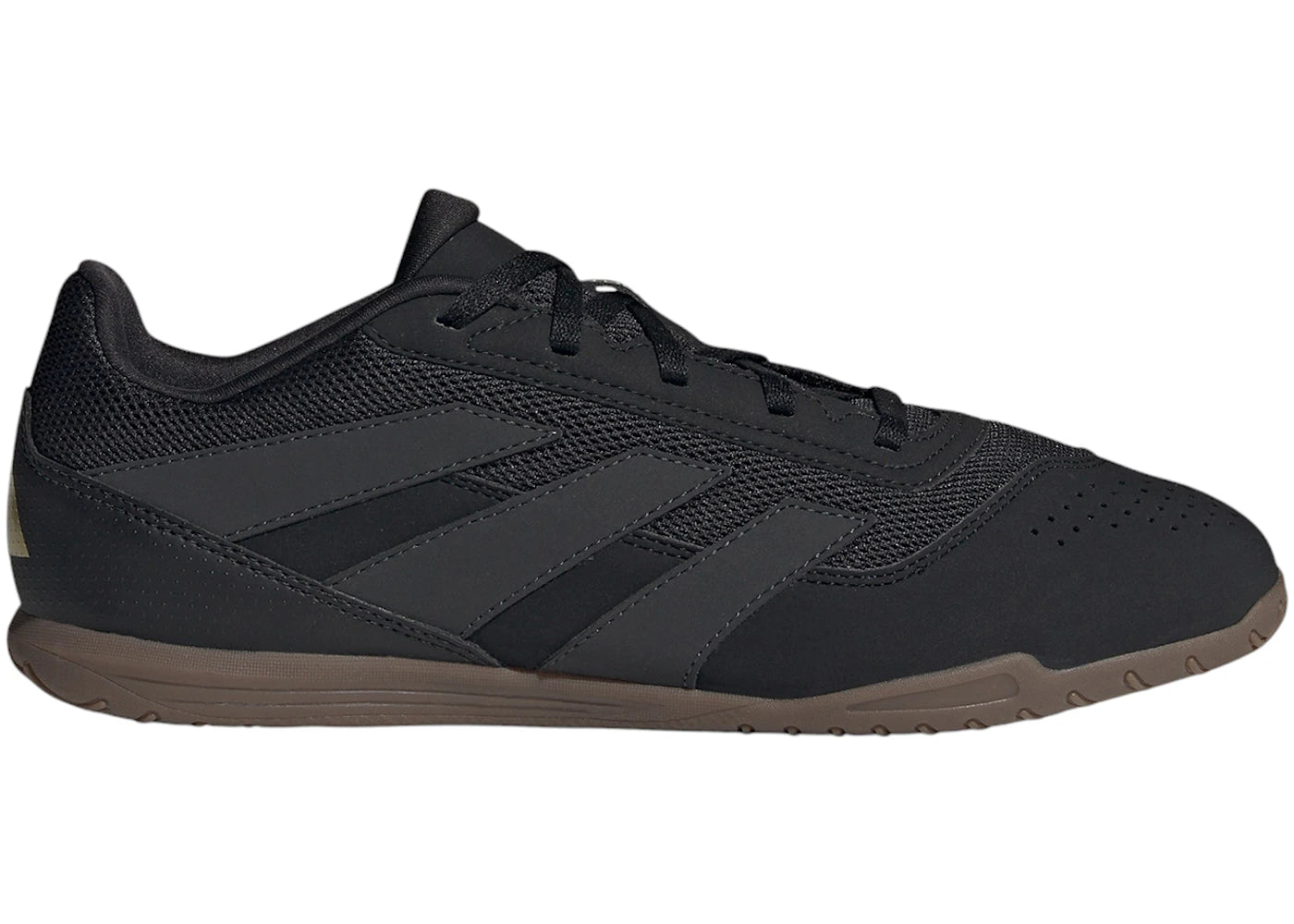 adidas Predator Club Indoor Sala Core Black Carbon Gold Metallic