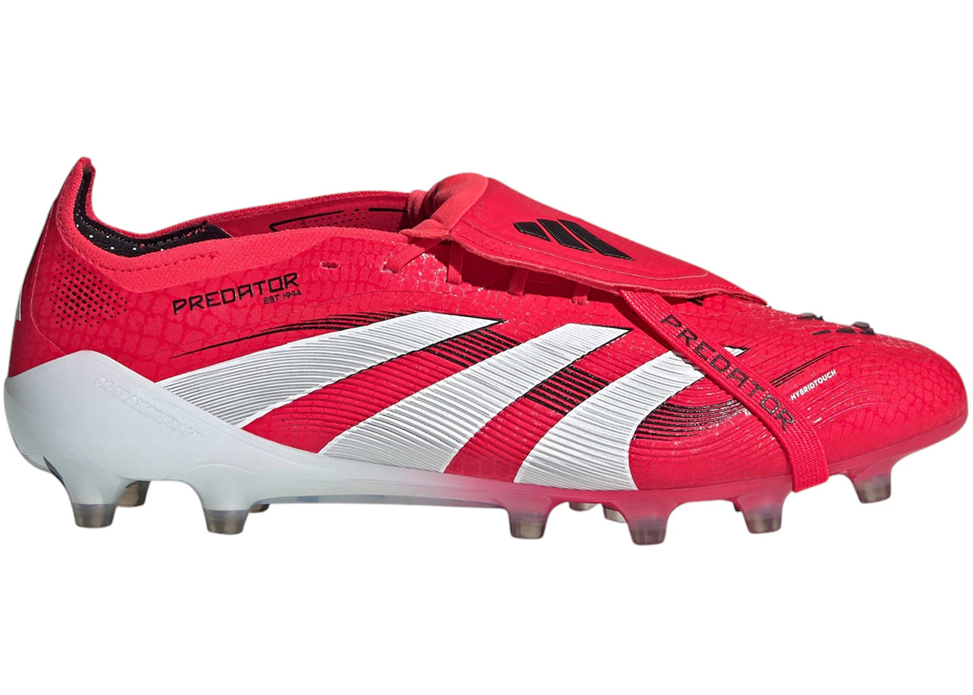 adidas Predator Elite Fold-Over Tongue AG Lucid Red Cloud White Core Black
