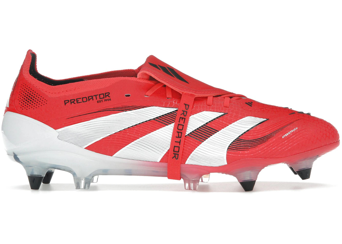 adidas Predator Elite Fold-Over Tongue SG Lucid Red Cloud White Core Black