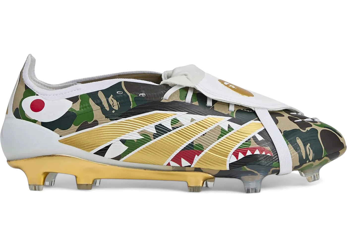 adidas Predator Elite Foldover Tongue FG Bape Green Camo