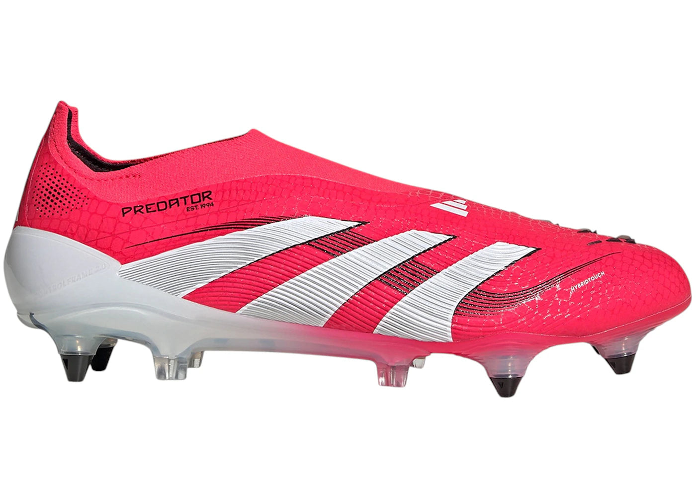 adidas Predator Elite Laceless SG Lucid Red Cloud White Core Black