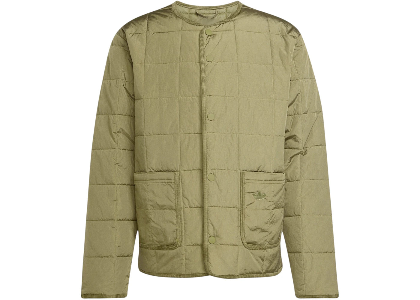 adidas Quilted Jacket Focus Olive
