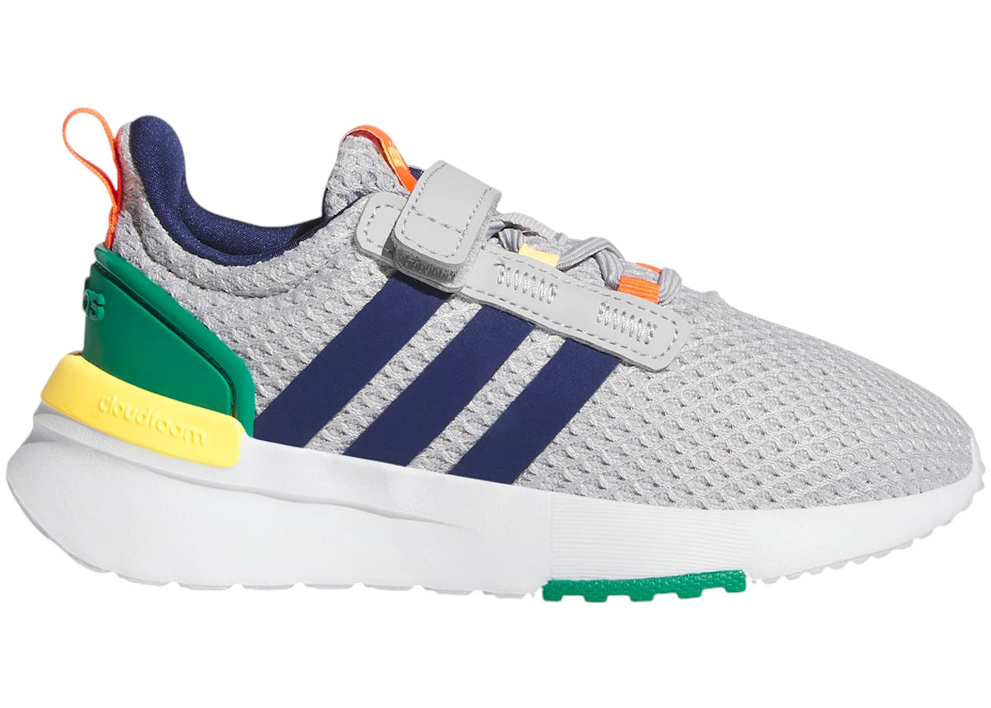 adidas Racer TR21 Grey Two Dark Blue Court Green (PS)