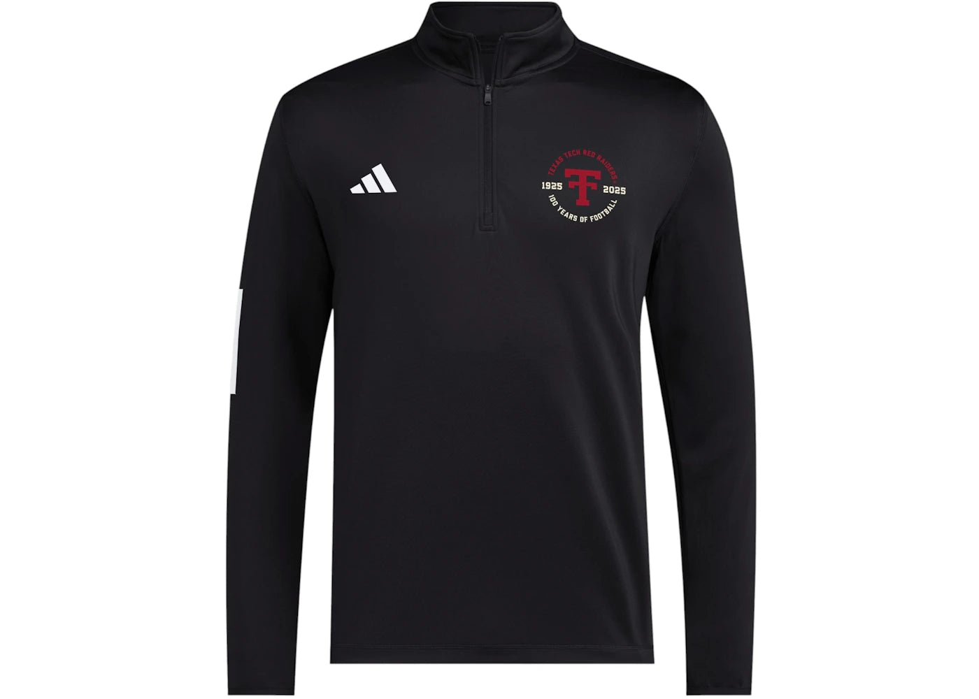 adidas Raiders Year Anniversary Half-Zip Golf Jacket Black/White