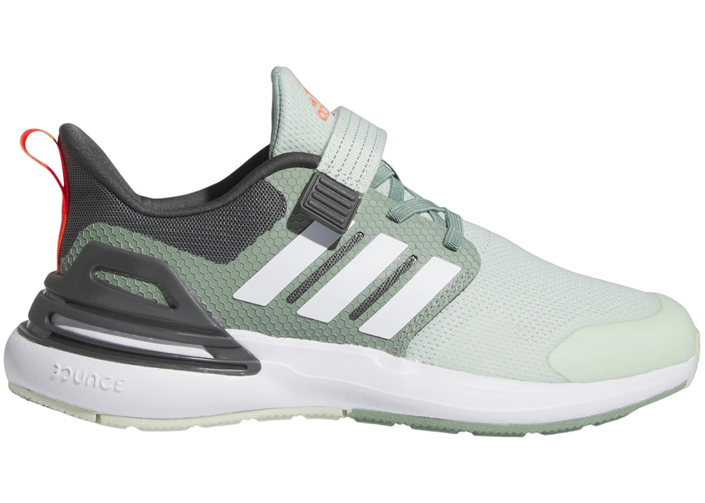 adidas Rapidasport Bounce Top Strap Linen Green Silver Green Cloud White (GS)