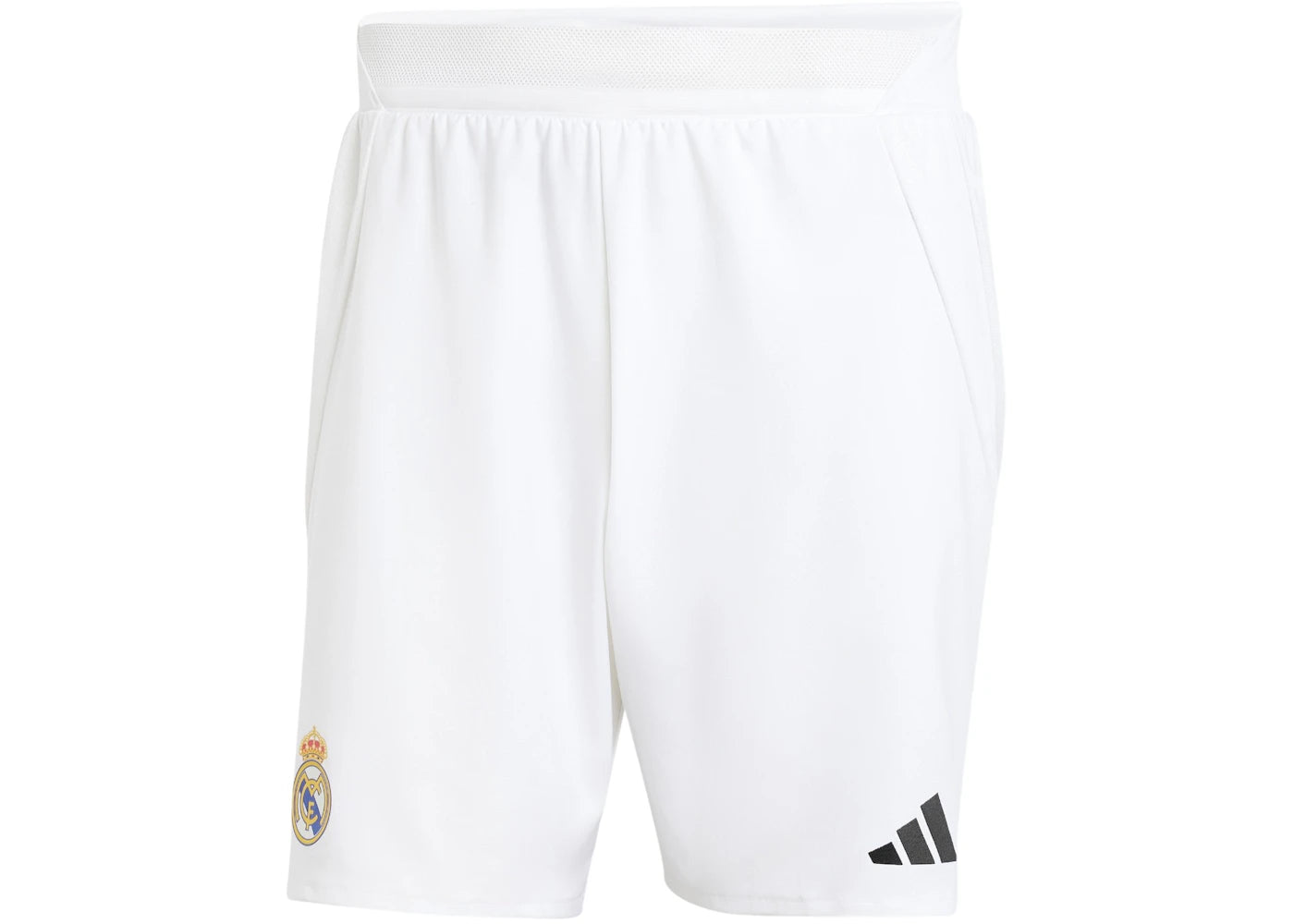 adidas Real Madrid 24/25 Home Authentic Shorts White