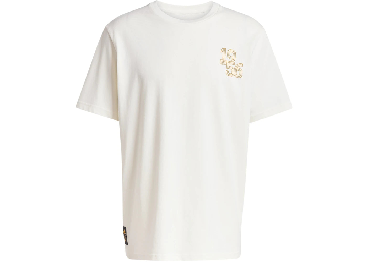 adidas Real Madrid Heavy Cotton T-Shirt Off White