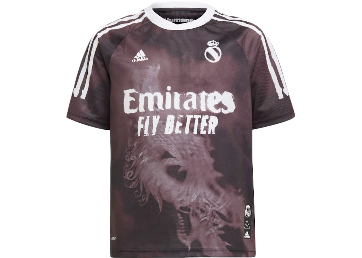 adidas Real Madrid Human Race Kids Jersey Black/White