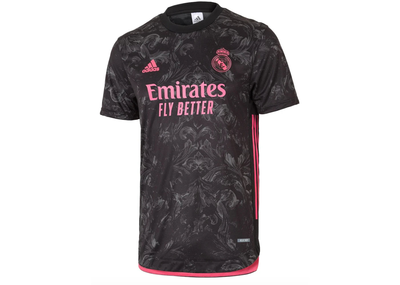 adidas Real Madrid Third Authentic Shirt 20/21 Jersey Black