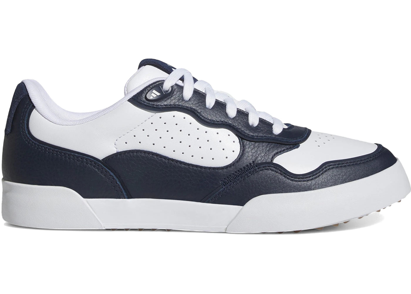 adidas Retrocross 25 Spikeless Golf Cloud White Collegiate Navy Gum