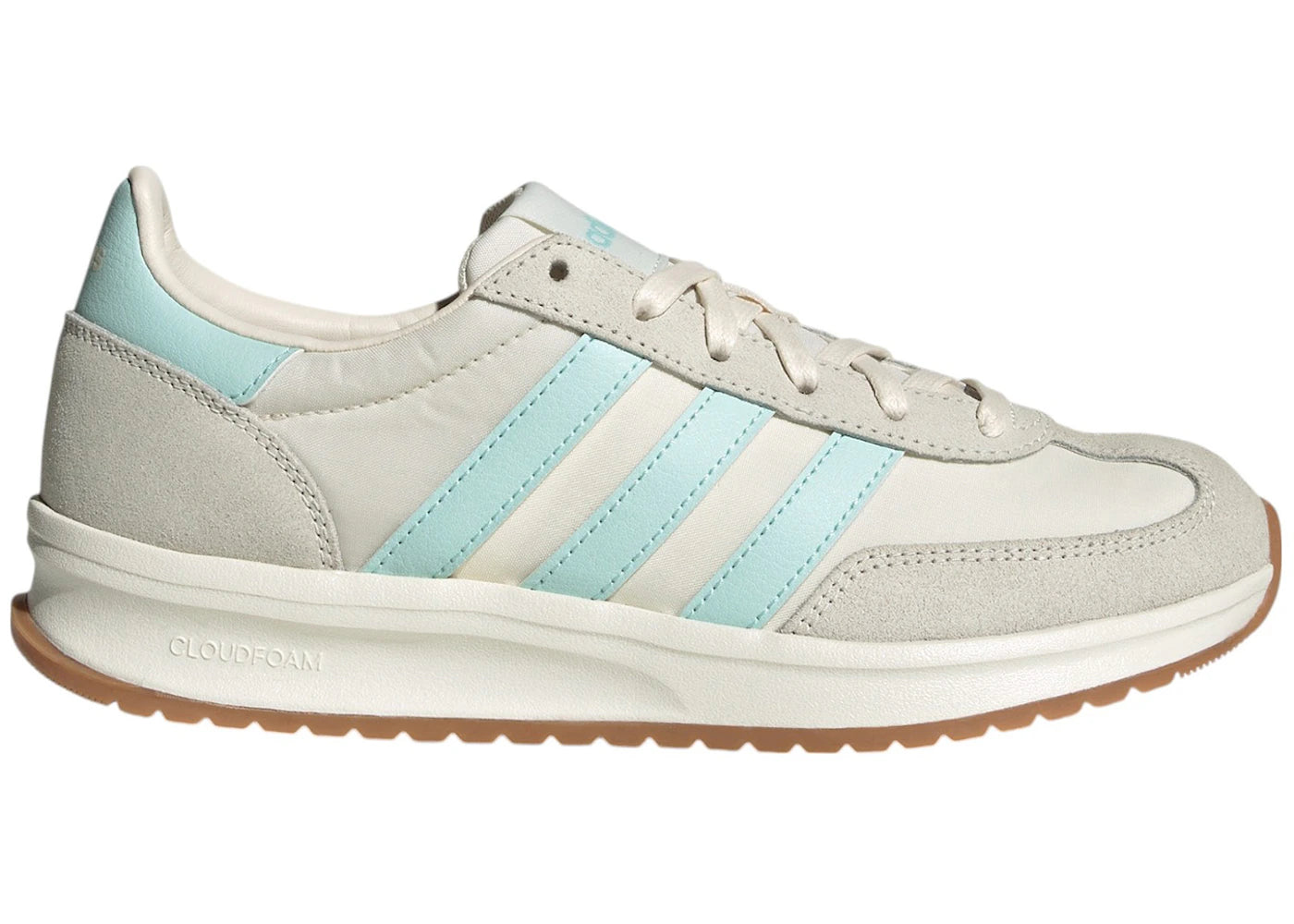 adidas Run 70s 2.0 Wonder White Semi Flash Aqua Off White (Women's)