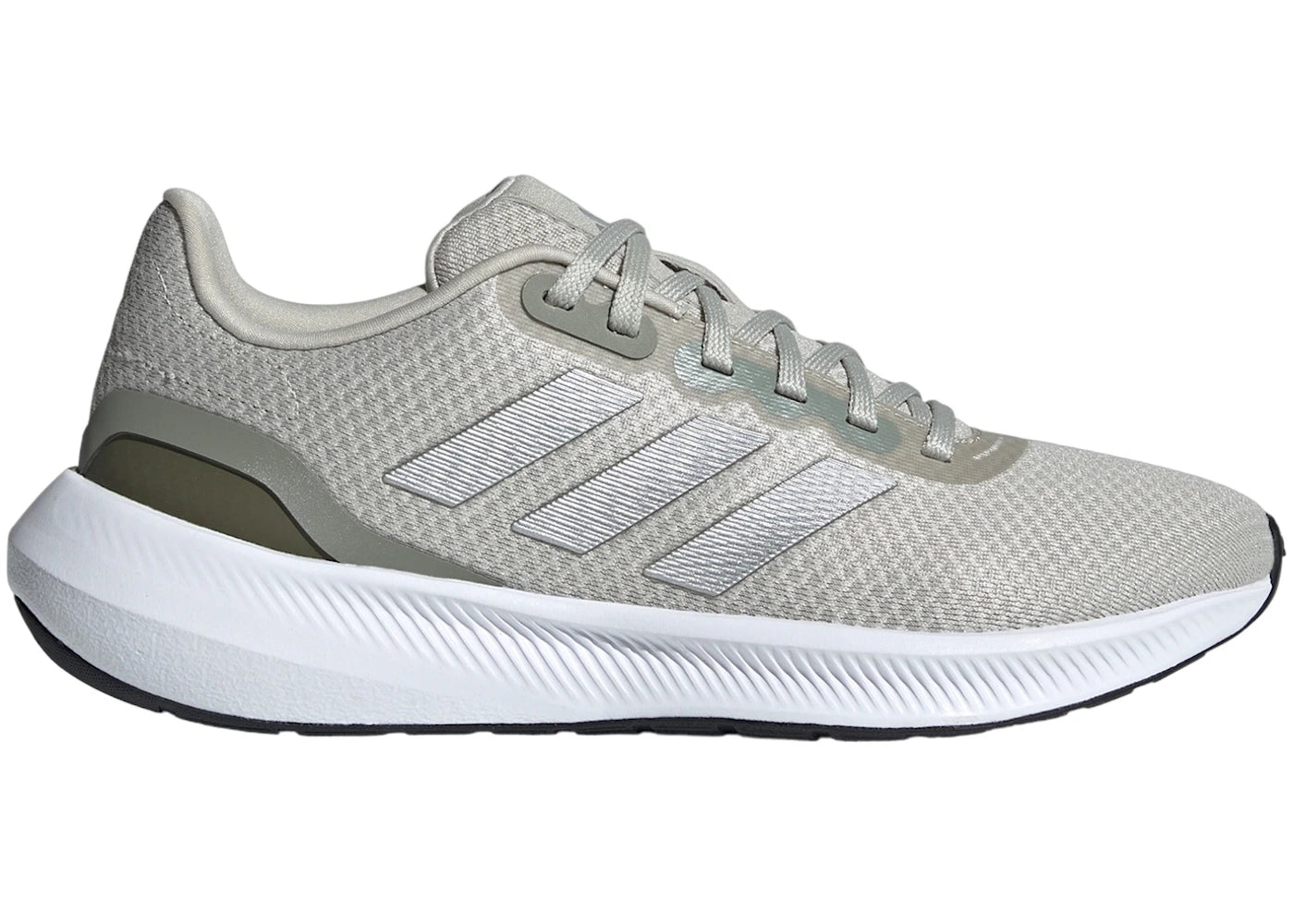 adidas Runfalcon 3 Putty Grey Silver Metallic Silver Pebble (Women's)