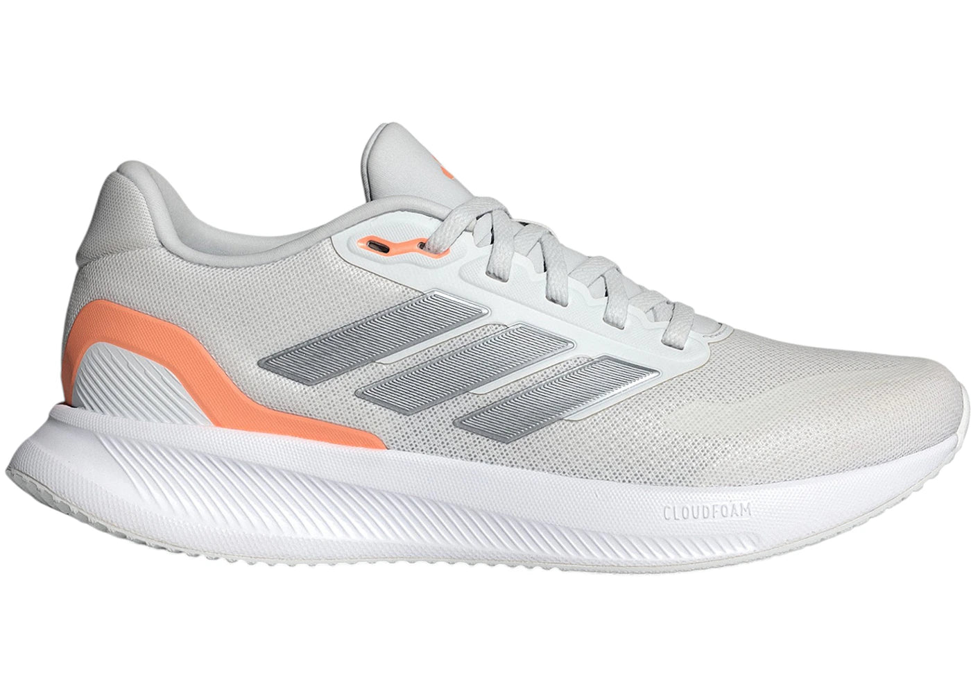 adidas Runfalcon 5 Crystal White Iron Metallic Orange (Women's)