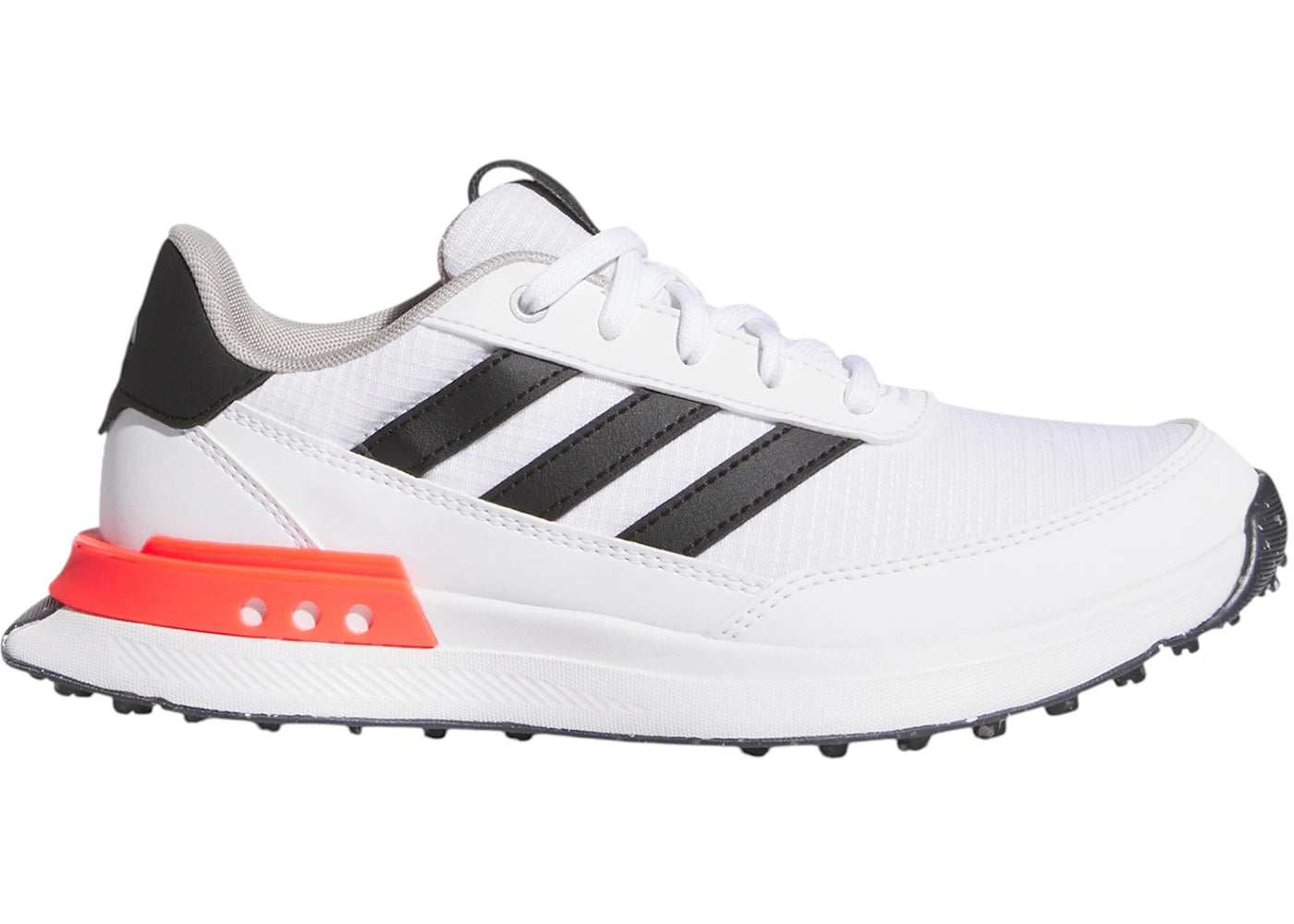 adidas S2G 24 Spikeless Golf White Black Lucid Red (GS)