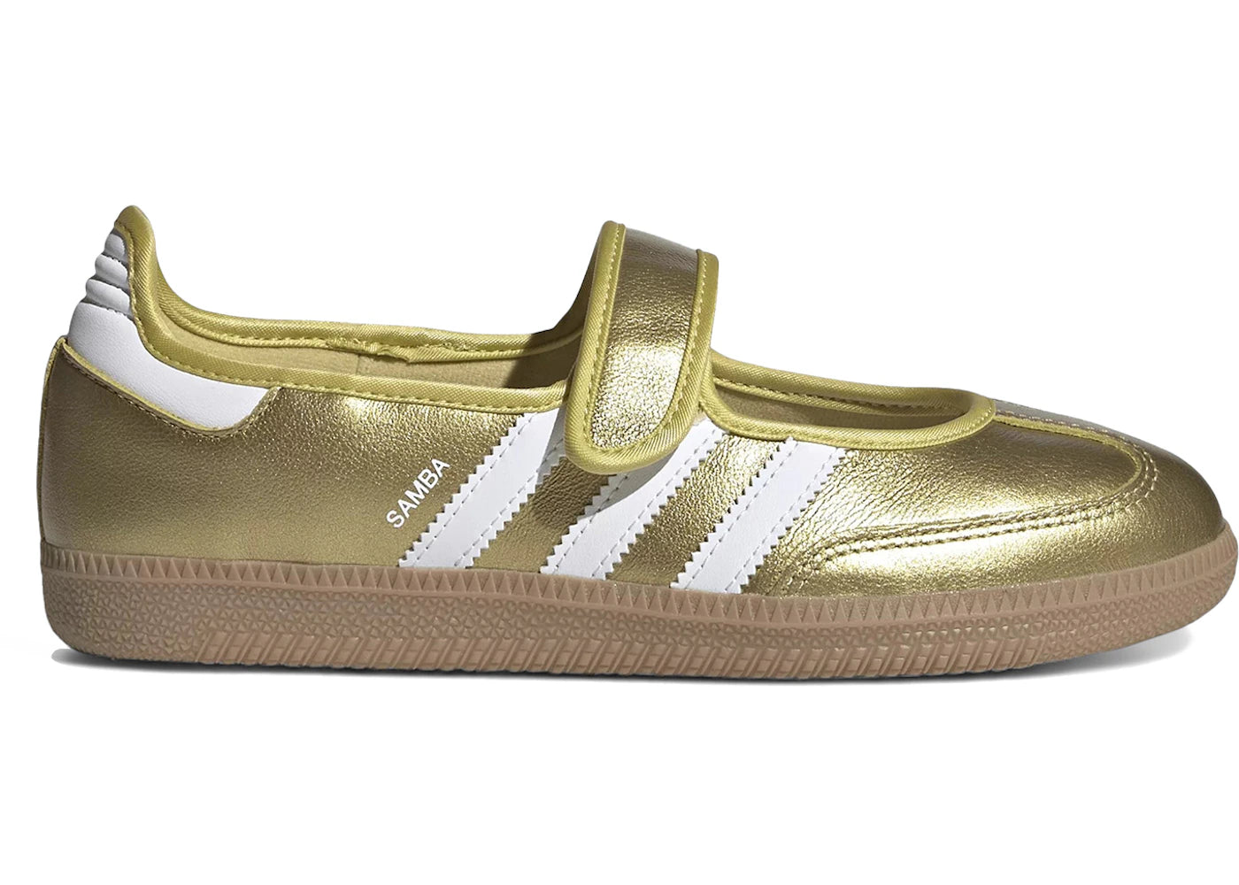 adidas Samba Jane Gold Metallic White (Women's)