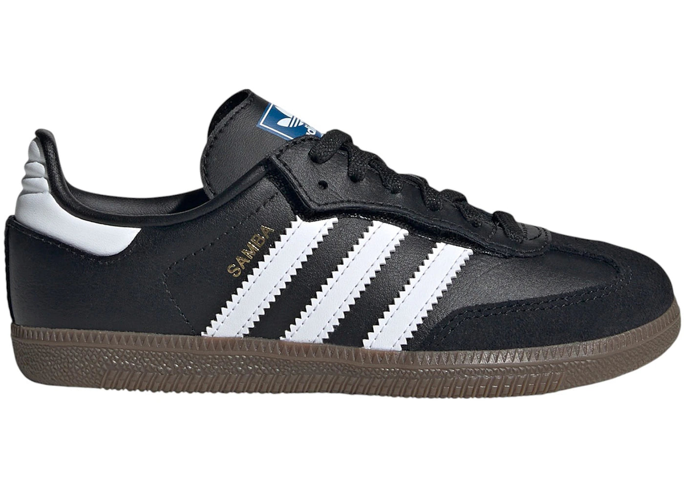 adidas Samba OG Comfort Closure Core Black Cloud White Gum (PS)