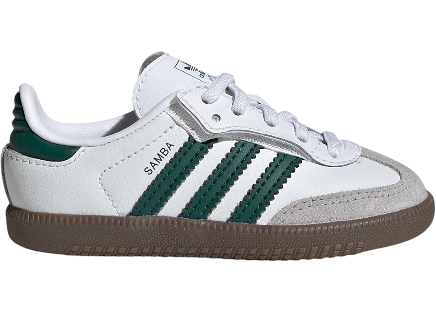 adidas Samba OG Comfort Closure White Collegiate Green Gum (TD)