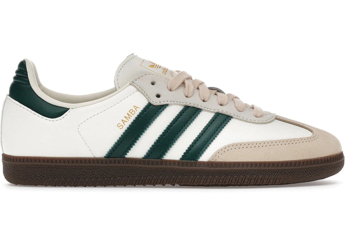 adidas Samba OG Off White Green Sand Strata (Women's)