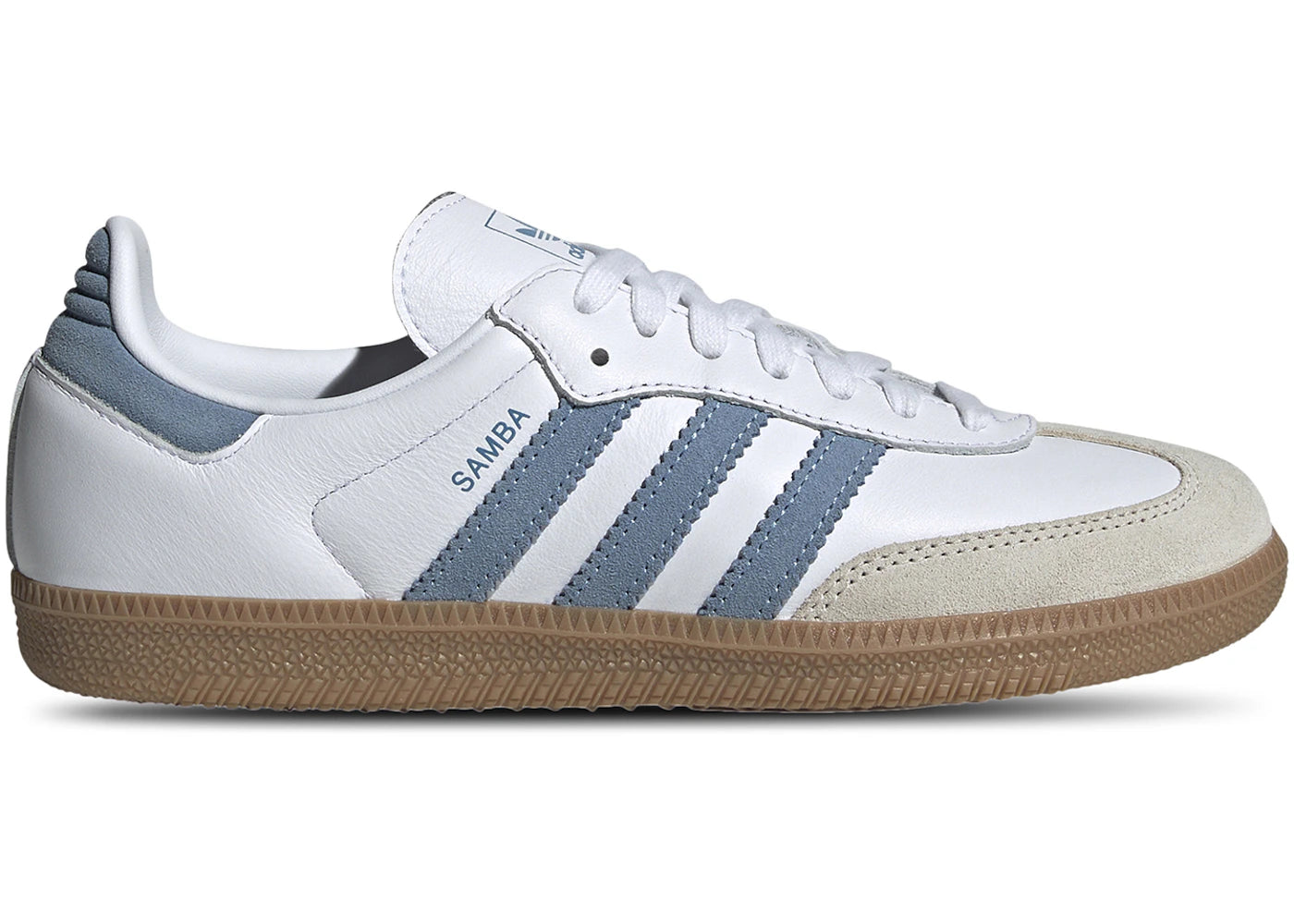 adidas Samba OG White Alumina Ash Blue (Women's)
