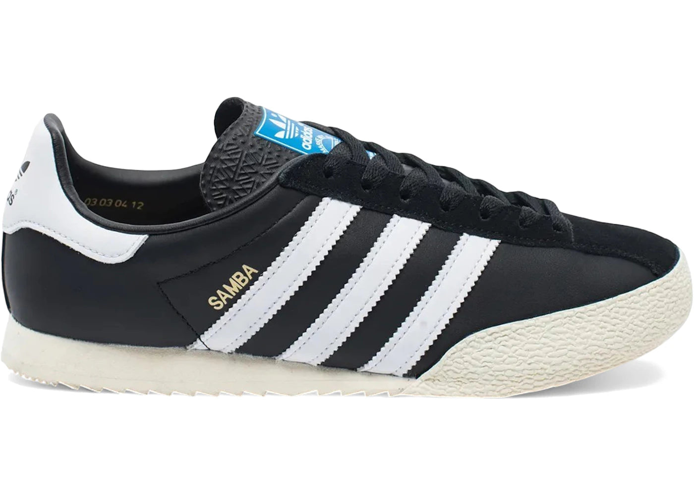 adidas Samba Spezial Black White Gold