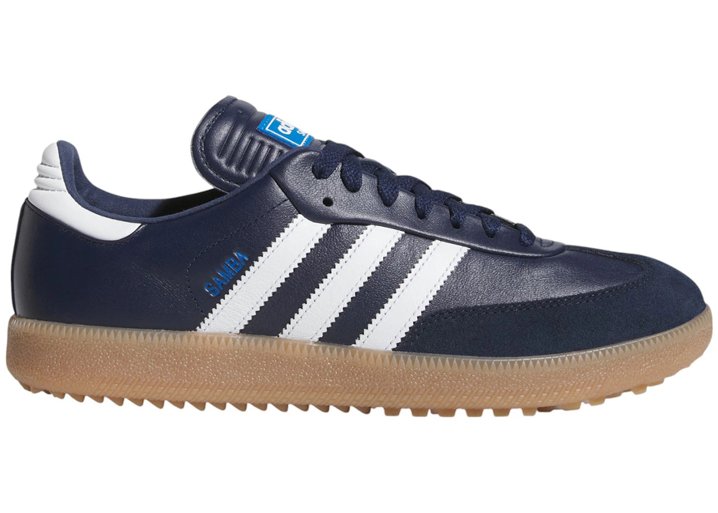 adidas Samba Spikeless Golf Night Indigo Cloud White Blue Bird
