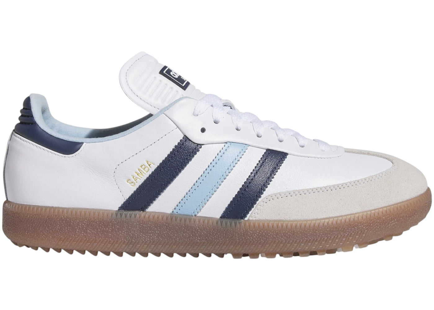 adidas Samba Spikeless Golf White Night Indigo Clear Sky