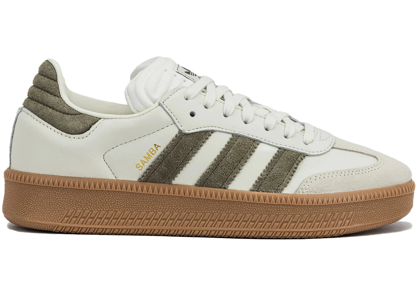 adidas Samba XLG Ivory Olive Strata