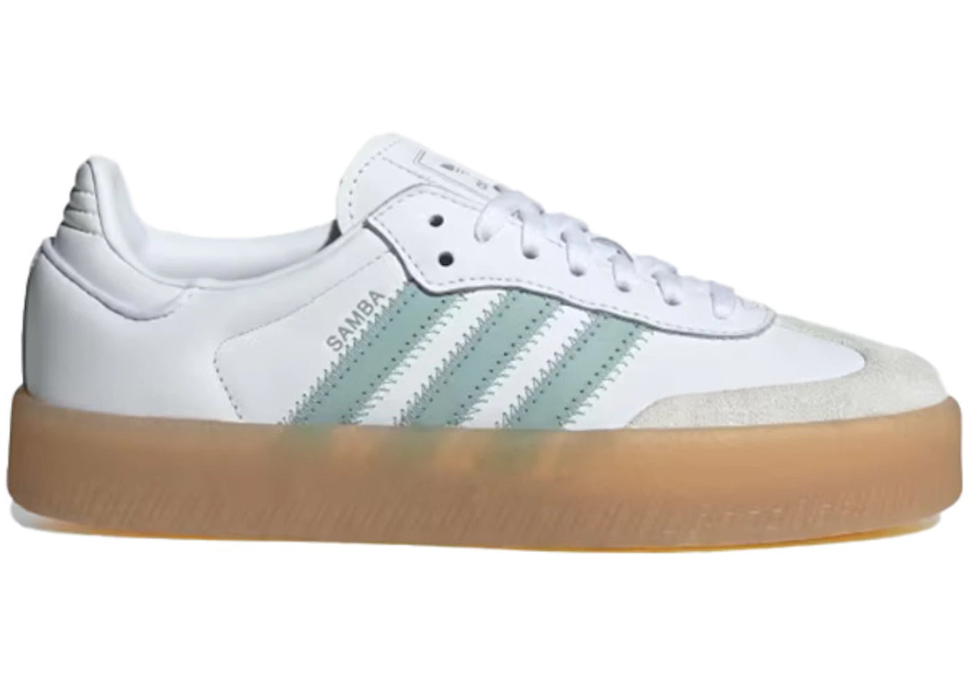 adidas Sambae Cloud White Wonder Blue (Women's)