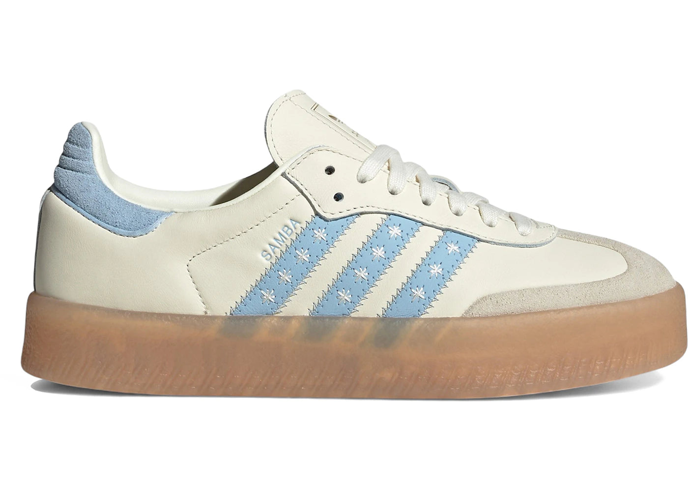 adidas Sambae Cream White Clear Sky (Women's)