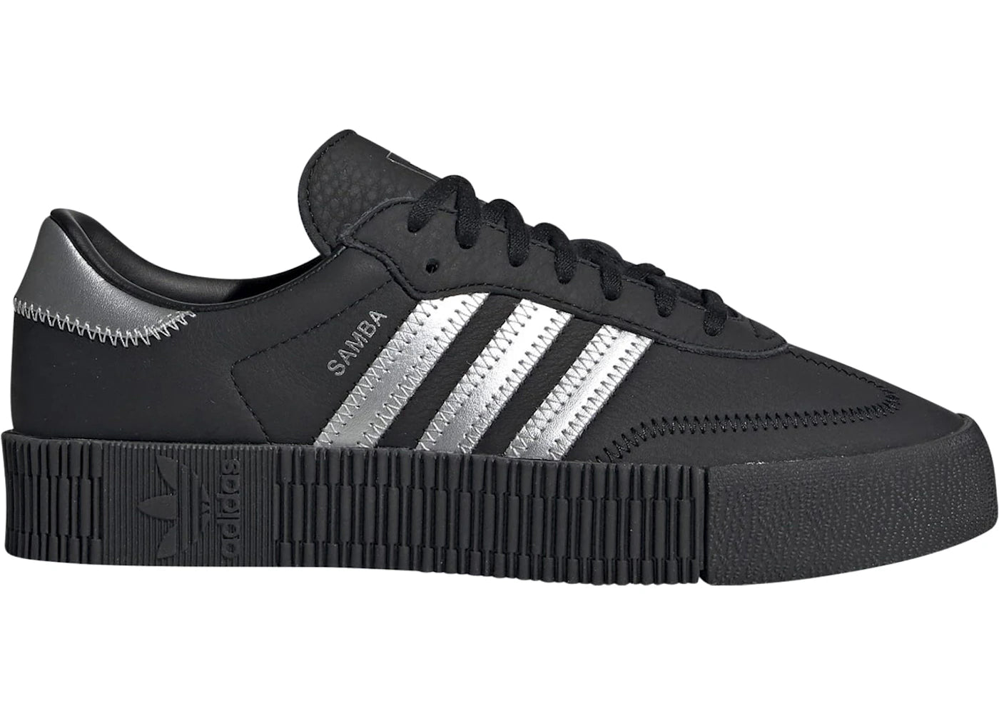 adidas Sambarose Black Silver Metallic (Women's)