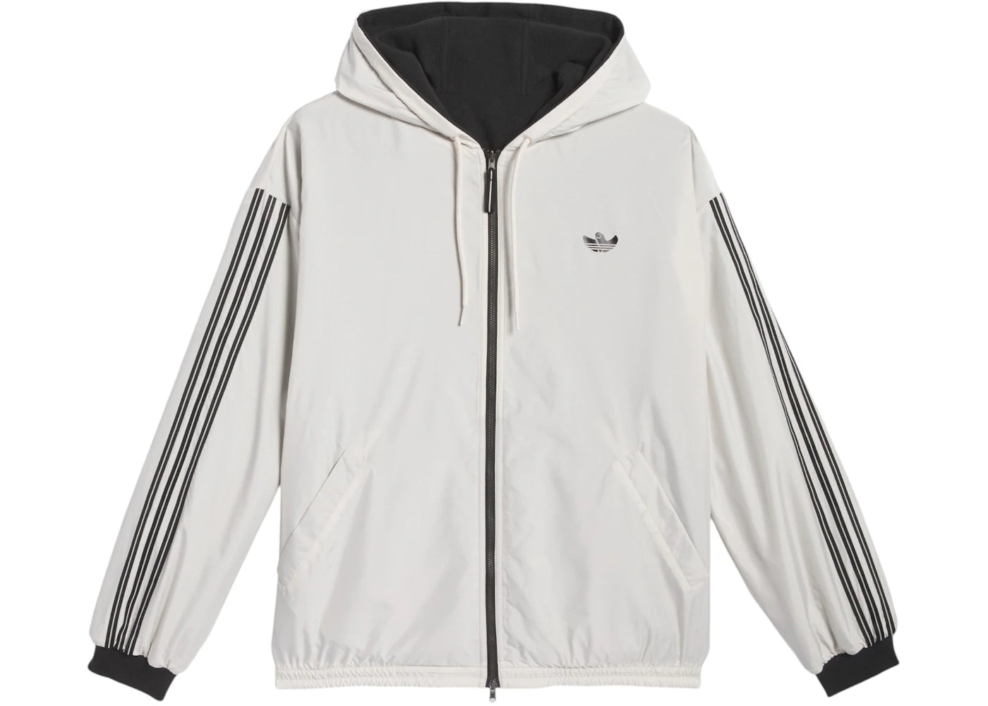 adidas Shmoofoil Reversible Warmup Jacket Alumina Black