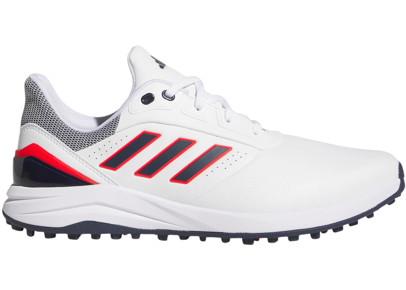 adidas Solarmotion 24 Lightstrike Golf White Navy Lucid Red