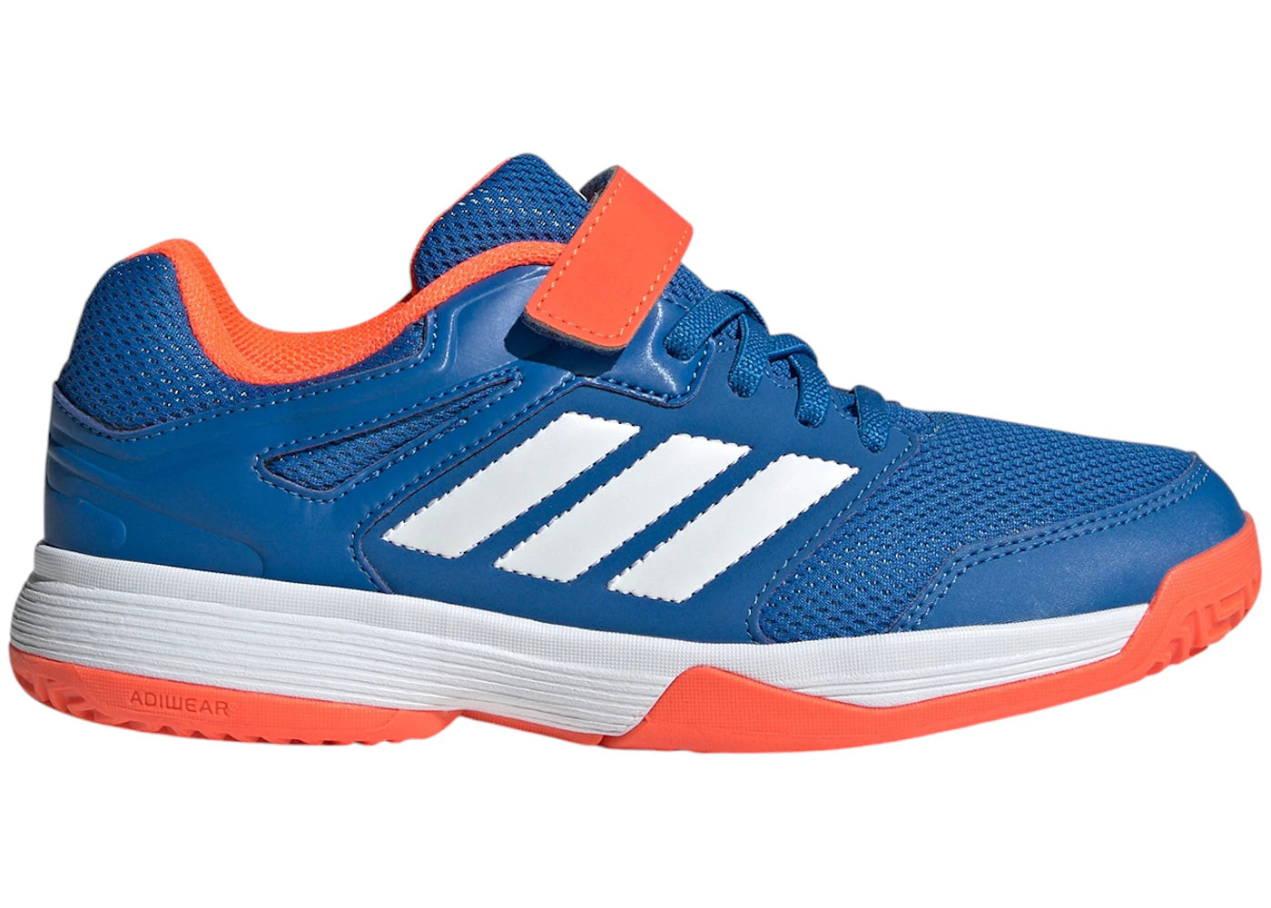 adidas Speedcourt Indoor Bright Royal Cloud White Team Solar Orange (GS)