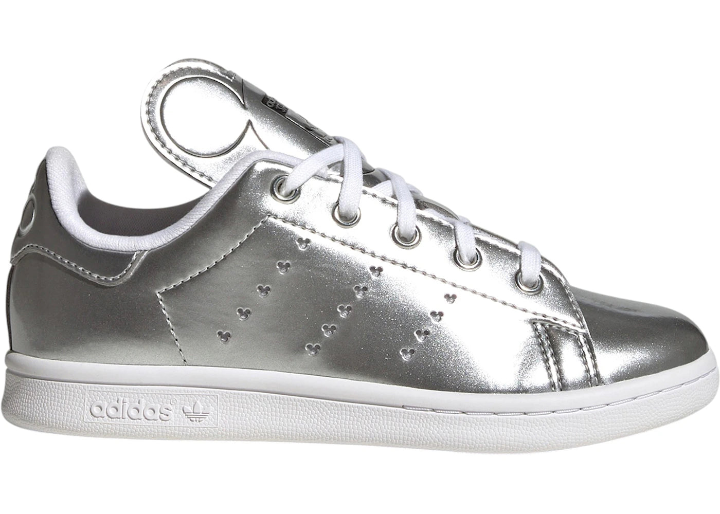 adidas Stan Smith Disney Mickey Mouse Silver Metallic (PS)