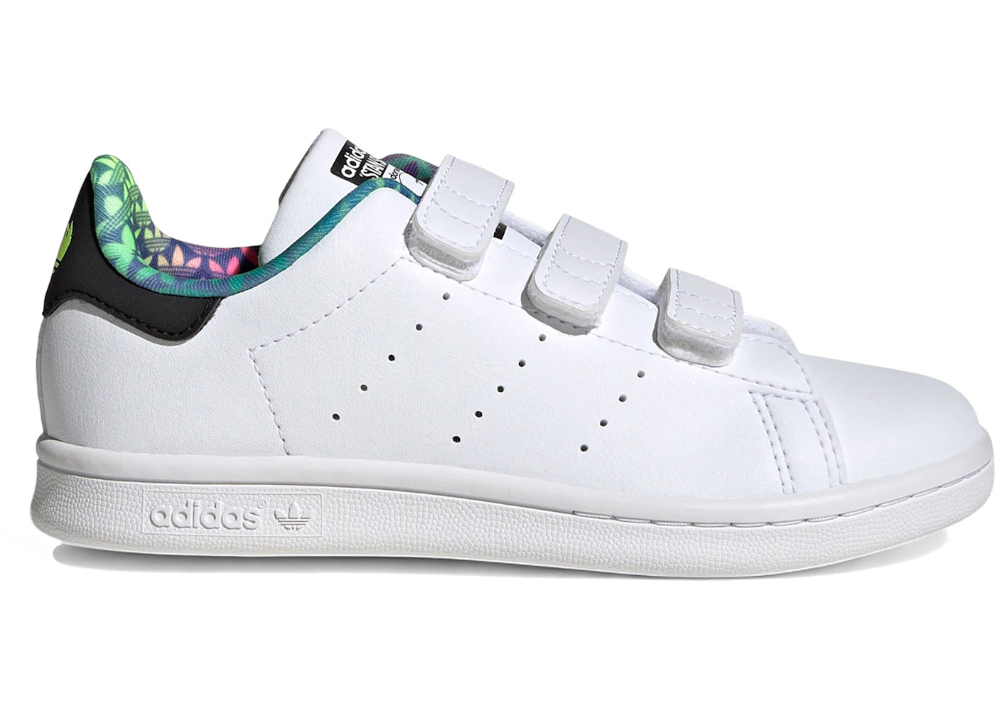adidas Stan Smith White Black Lemon (PS)