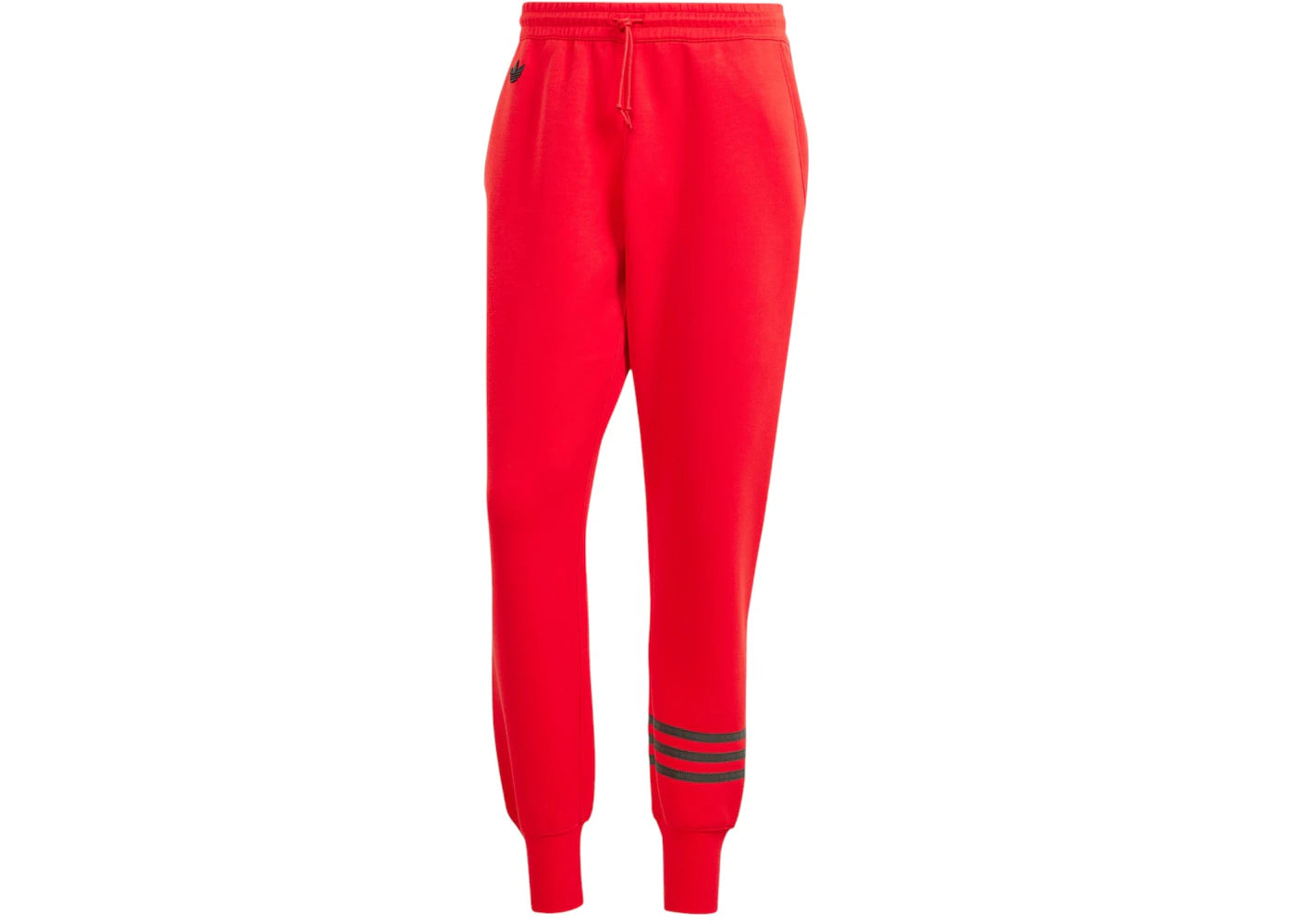 adidas Street Neuclassics Cuffed Sweat Tracksuit Bottoms Better Scarlet