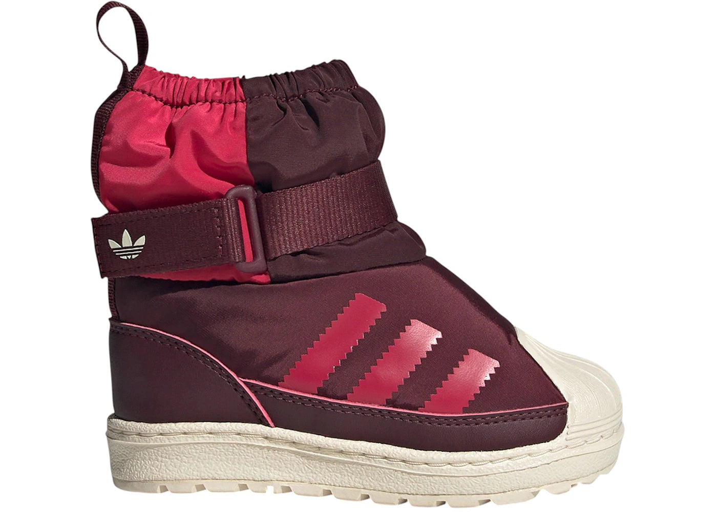 adidas Superstar 360 Boot Maroon Wonder White (TD)